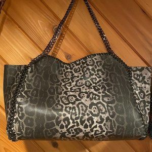 Printed Leopard Tote Bag